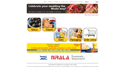 Desktop Screenshot of nirala.com